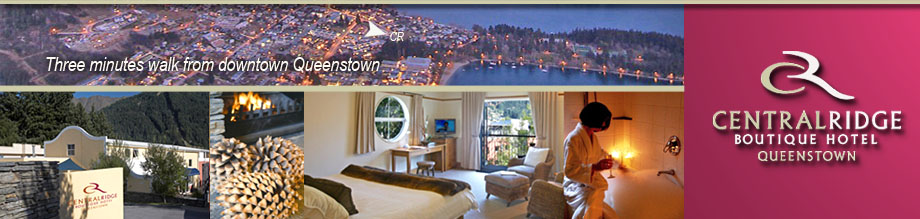 Central Ridge Boutique Hotel, Central Accommodation in Queenstown, New Zealand